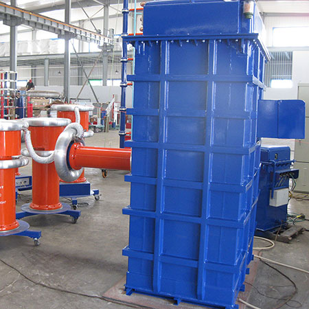 Metal Tank AC Resonant Test System with Variable Inductance