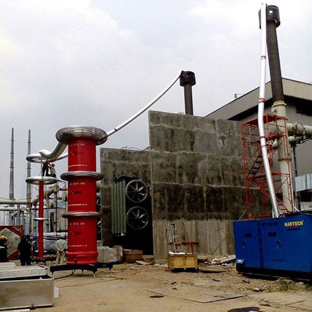 Variable Frequency AC Resonant Test System with Modular Reactor